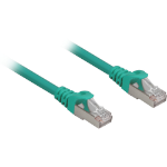 Sharkoon Cat.6a SFTP networking cable Green 1.5 m Cat6a S/FTP (S-STP)