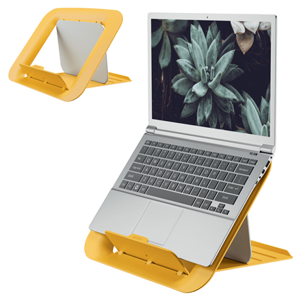 Image of Leitz Ergo Cosy Notebook stand Yellow 43.2 cm (17")