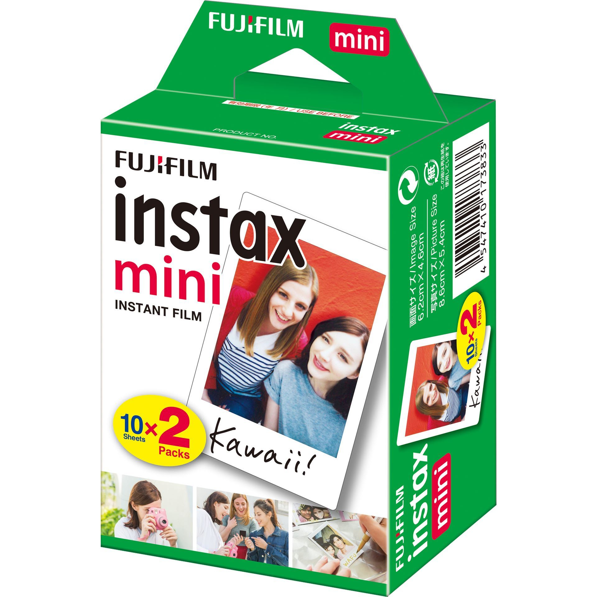 Photos - Office Paper Fujifilm 16567828 Film, 2x10 pages Pack=2 for  instax mini 