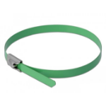 DeLOCK 18802 cable tie Steel Green 10 pc(s)
