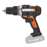 WORX WX372.9 drill 1800 RPM Keyless 1.29 kg Black, Orange, Silver