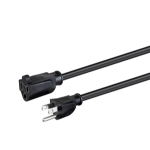 Monoprice 35046 power cable Black 35.8" (0.91 m) NEMA 5-15P NEMA 5-15R