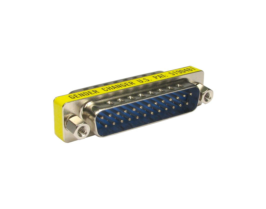 Cables Direct AD-104 cable gender changer D25 Stainless steel