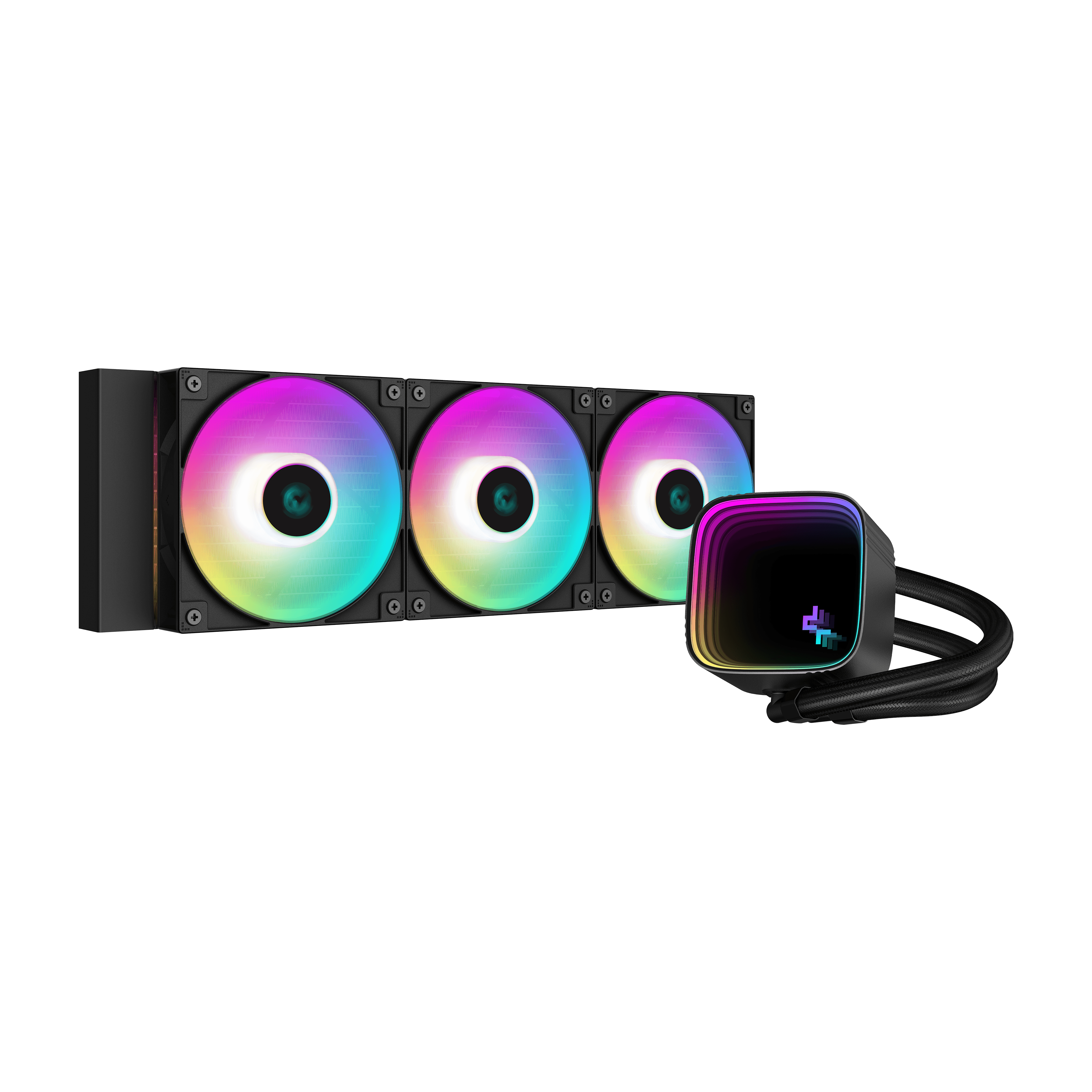 Image of DeepCool LS720 SE Processor All-in-one liquid cooler 12 cm Black 1...