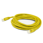 AddOn Networks ADD-45FCAT6-YW networking cable Yellow 540.2" (13.7 m) Cat6 U/UTP (UTP)