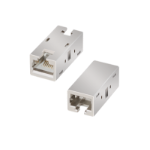 LogiLink RJ45 Inline Coupler, Cat.6A, shielded, metal housing