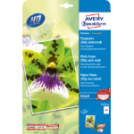 Avery Premium Inkjet A4 250g photo paper White Satin-matt