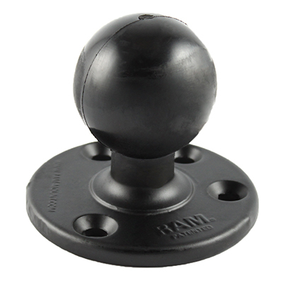 RAM Mounts Large Round Plate with Ball