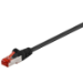 Microconnect STP625S networking cable Black 25 m Cat6 F/UTP (FTP)