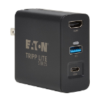 Eaton U442-DOCK30 mobile device charger Laptop, Universal Black AC Fast charging Indoor