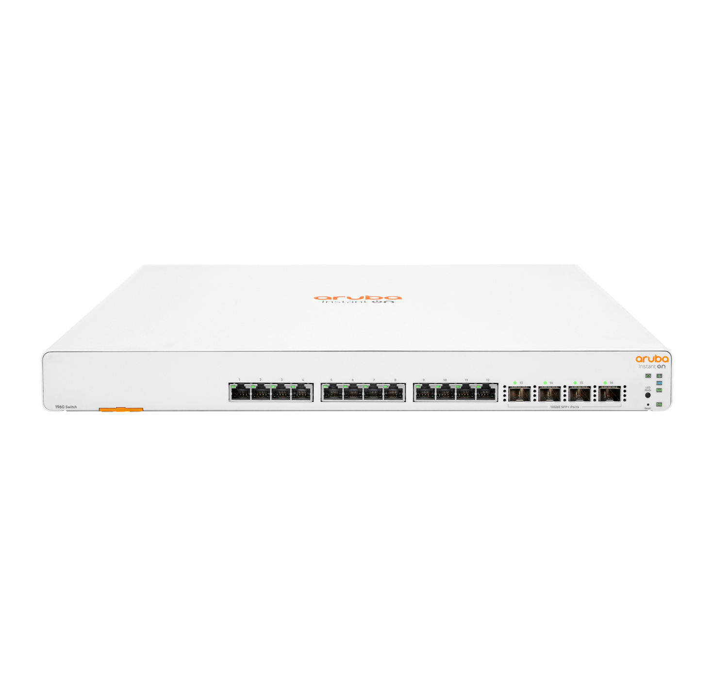 Image of HPE Aruba Instant On 1960 12XGT 4SFP+ Managed L2+ Gigabit Ethernet...
