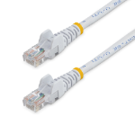 StarTech.com Cat5e Ethernet patchkabel med hakfria RJ45-kontakter - 10 m, Vit