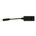 VisionTek 900637 video cable adapter 7" (0.178 m) DisplayPort HDMI Type A (Standard) Black