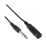 Microconnect AUDNU5 audio cable 5 m 6.35mm Black