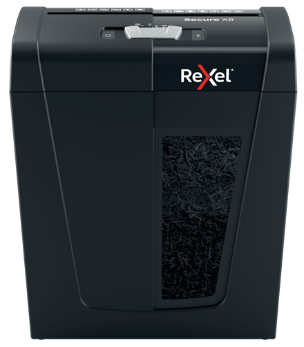 Image of Rexel Secure X8 paper shredder Cross shredding 70 dB Black