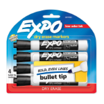 EXPO W/B Mrkr Blt Blk Pk4 Bx6
