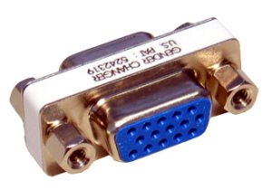 Cables Direct 88AD-122 cable gender changer VGA Gold