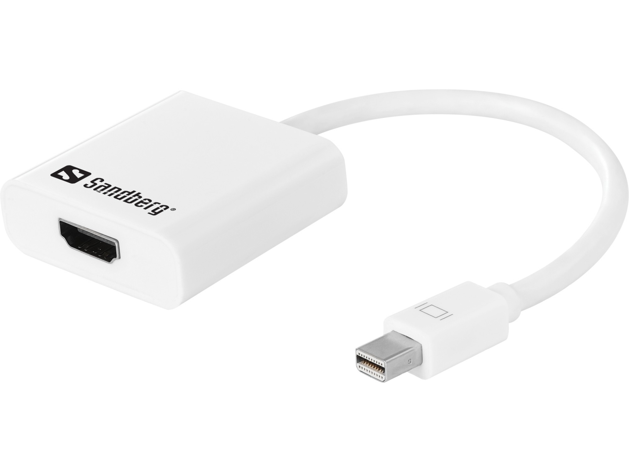 Photos - Cable (video, audio, USB) Sandberg Adapter MiniDP>HDMI 508-29 