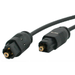 StarTech.com 6 ft Thin Toslink Digital audio cable 72" (1.83 m) Black