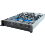 GIGABYTE E283-Z90-AAV1 AMD SoC Socket SP5 Rack (2U) Zwart, Staal