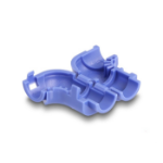 DeLOCK Cable Clips for Angling 8 pieces blue