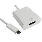 Cables Direct USB3C-HDMICAB USB graphics adapter 4096 x 2160 pixels White