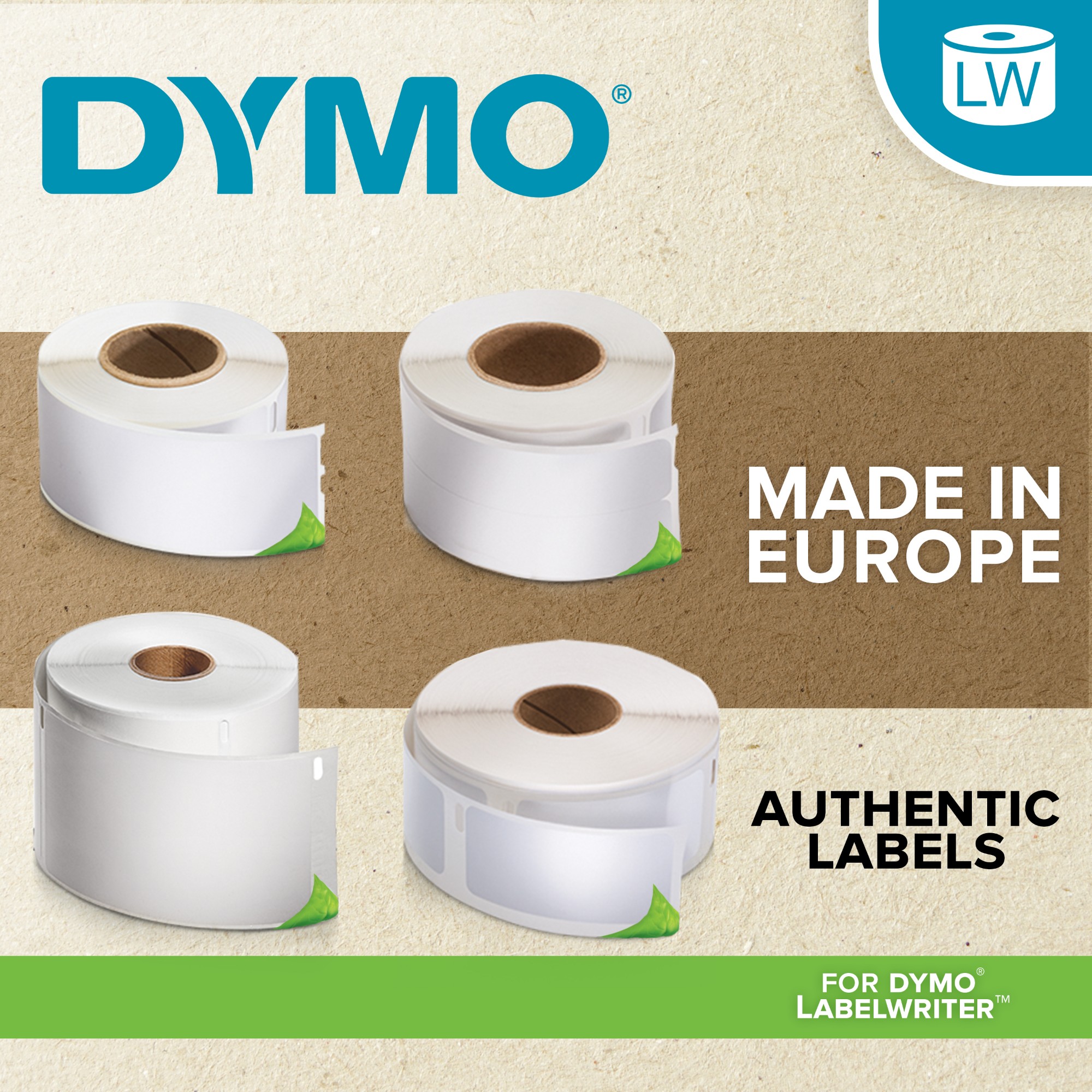 Dymo 99012 LabelWriter Large Address Labels 36mm x 89mm White (Pack of 520) S0722400