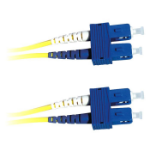 Lanview LVO231377 fibre optic cable 1 m 2x SC OS2 Yellow