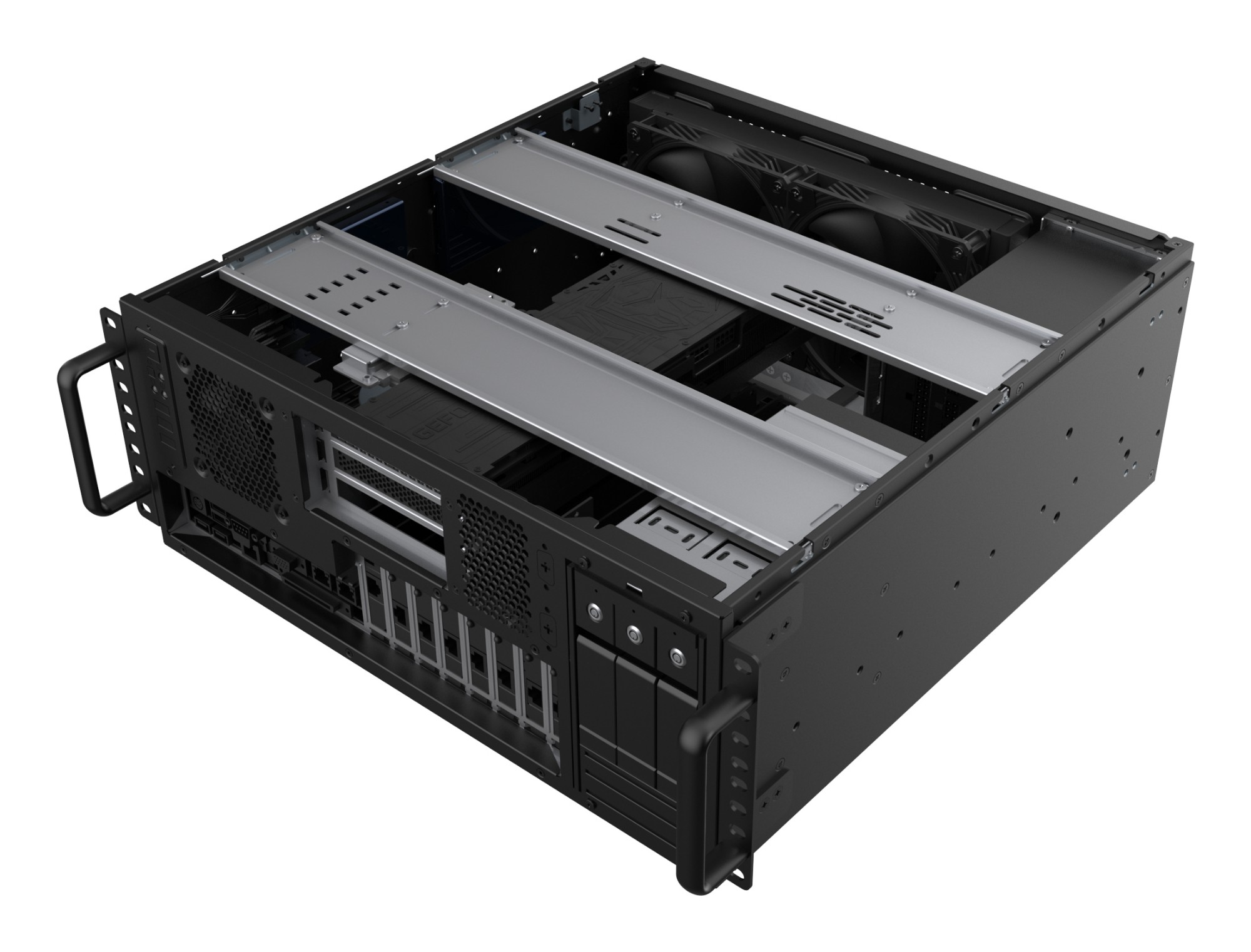 Silverstone RM47-502-I computer case Rack Black