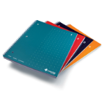 Livescribe ANA00017 writing notebook 100 sheets Black, Blue, Orange, Red