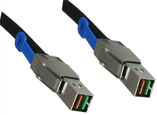 Microconnect SFF8644/SFF8644-100 Serial Attached SCSI (SAS) cable 1 m Black