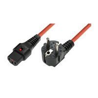 Image of Microconnect EL248S power cable Orange 3 m C13 coupler