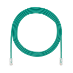 Panduit Cat6a 0.3m networking cable Green F/UTP (FTP)