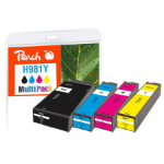 Peach PI300-788 inktcartridge 4 stuk(s) Compatibel Ultrahoog rendement Zwart, Cyaan, Magenta, Geel
