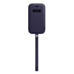 Apple iPhone 12 mini Leather Sleeve with MagSafe - Deep Violet