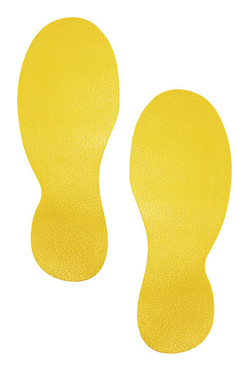 Durable 172704 self-adhesive label Oval Permanent Yellow 10 pc(s)