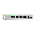 Allied Telesis AT-FS750/28-30 network switch Managed Fast Ethernet (10/100) 1U Grey