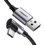 Ugreen 50941 USB cable USB 2.0 0.91 m USB A USB C Black, Silver