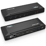 WAVLINK USB C Dual 4K Universal Docking Station with 100W USB Power Delivery