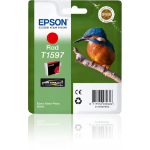 Epson C13T15974010/T1597 Ink cartridge red 17ml for Epson Stylus Photo R 2000