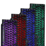 Powercool MECH1 7 COLOUR LED MECHANICAL FEEL KEYBOARD