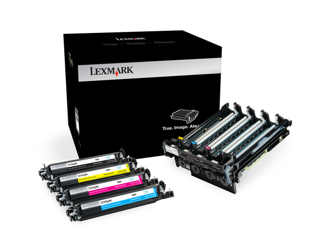 Image of Lexmark 70C0Z50/700Z5 Drum kit black + color, 40K pages/5% for...