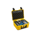 B&W 3000/Y/MAVIC2V2 camera drone case Briefcase Yellow Polypropylene (PP)