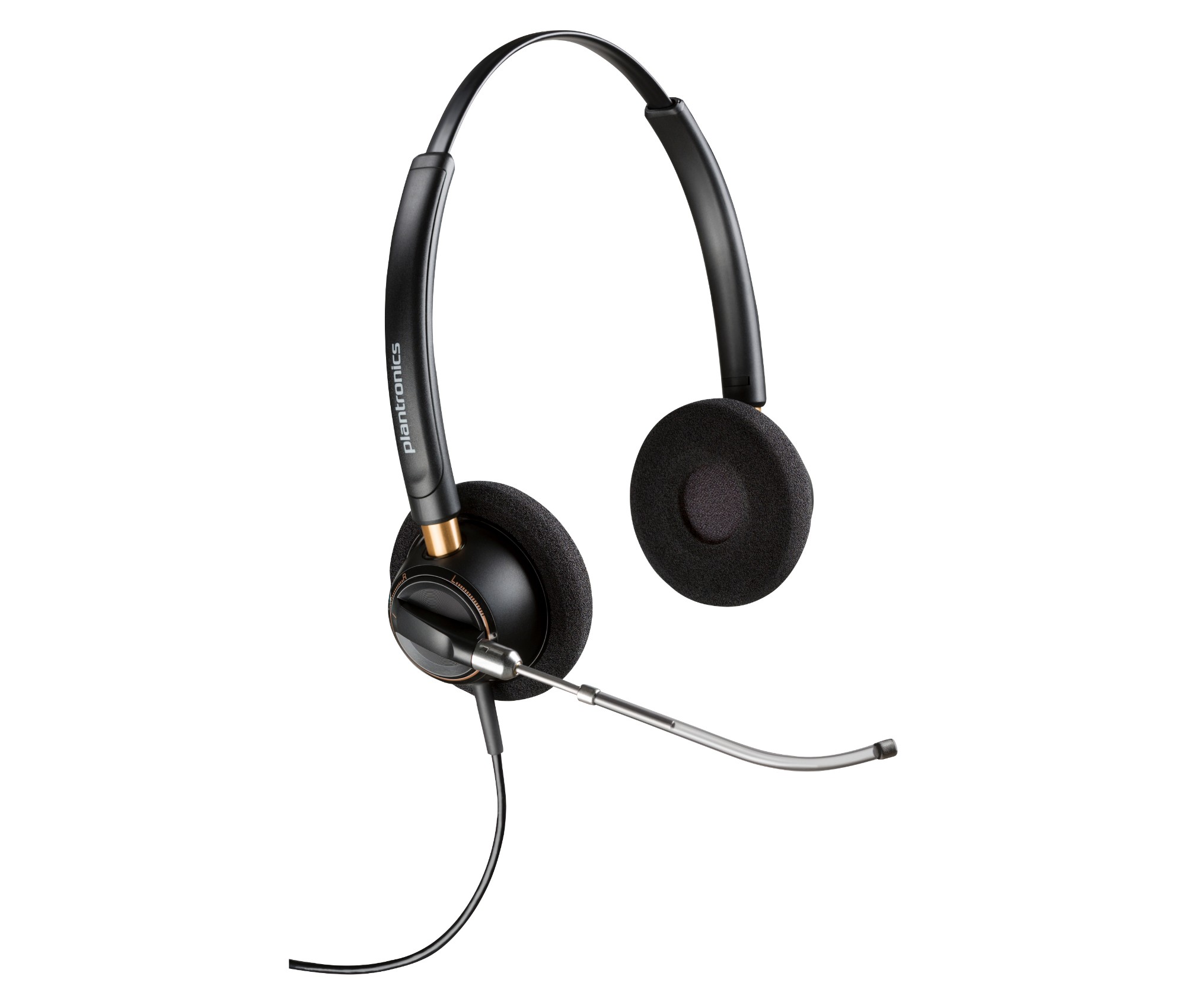 Poly EncorePro 520V Binaural Headset VoiceTube +Quick Disconnect Poly EncorePro 520V Binaural Headset VoiceTube +Quick Disconnect