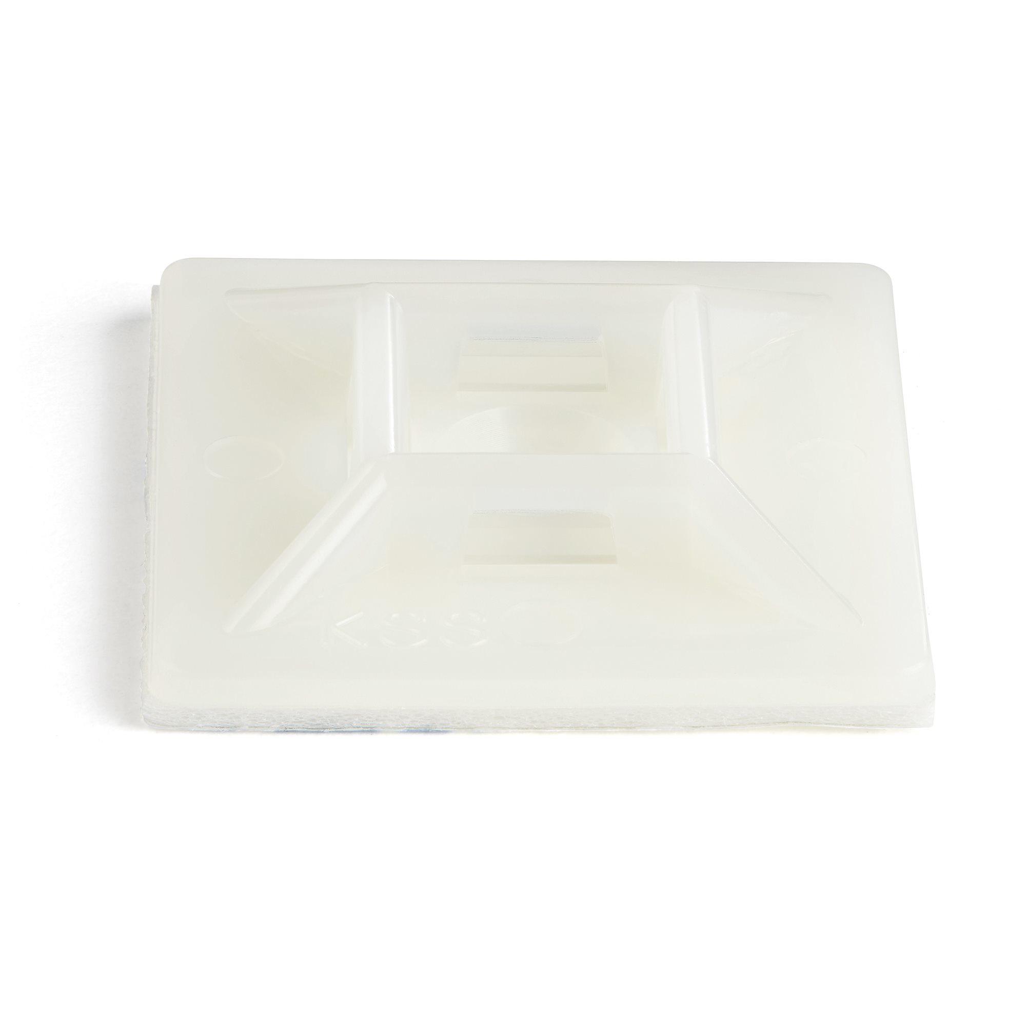 Image of StarTech.com 100 Pack Cable Tie Mounts with Adhesive Tape for 0.21...