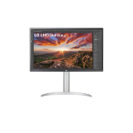 LG 27UP850N-W LED display 68.6 cm (27") 3840 x 2160 pixels 4K Ultra HD Silver, Black