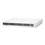 HPE Aruba Networking Aruba Instant On 1960 48G 2XGT 2SFP+ Managed L2+ Gigabit Ethernet (10/100/1000) 1U White