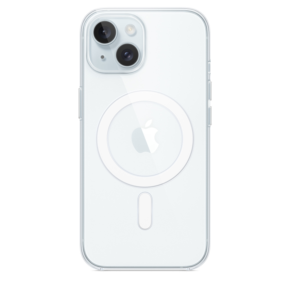Image of Apple iPhone 15 Case with MagSafe - Transparent