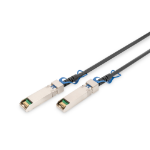 Digitus DN-81243 InfiniBand en Glasvezelkabel 3 m SFP28 DAC Zwart, Zilver
