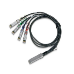 Nvidia MCP7F00-A003R26N InfiniBand cable 118.1" (3 m) QSFP28 4xSFP28 Black
